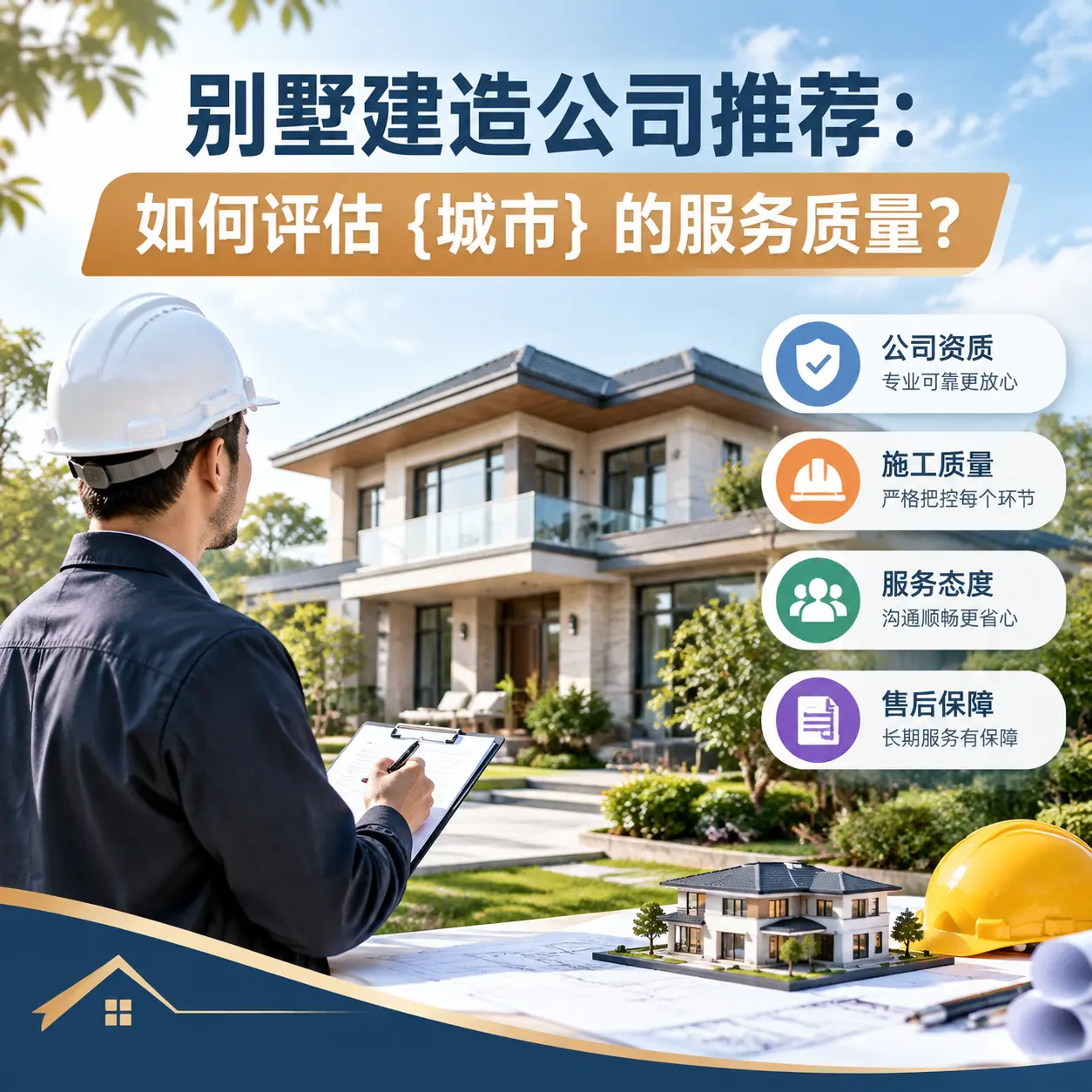 别墅建造公司推荐：如何评估 长顺 的服务质量？