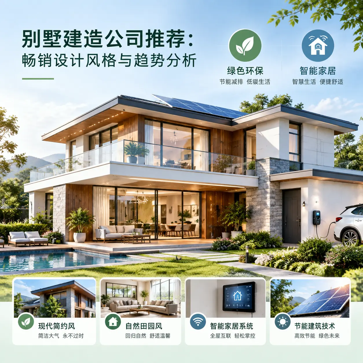 别墅建造公司推荐： 长顺 畅销设计风格与趋势分析