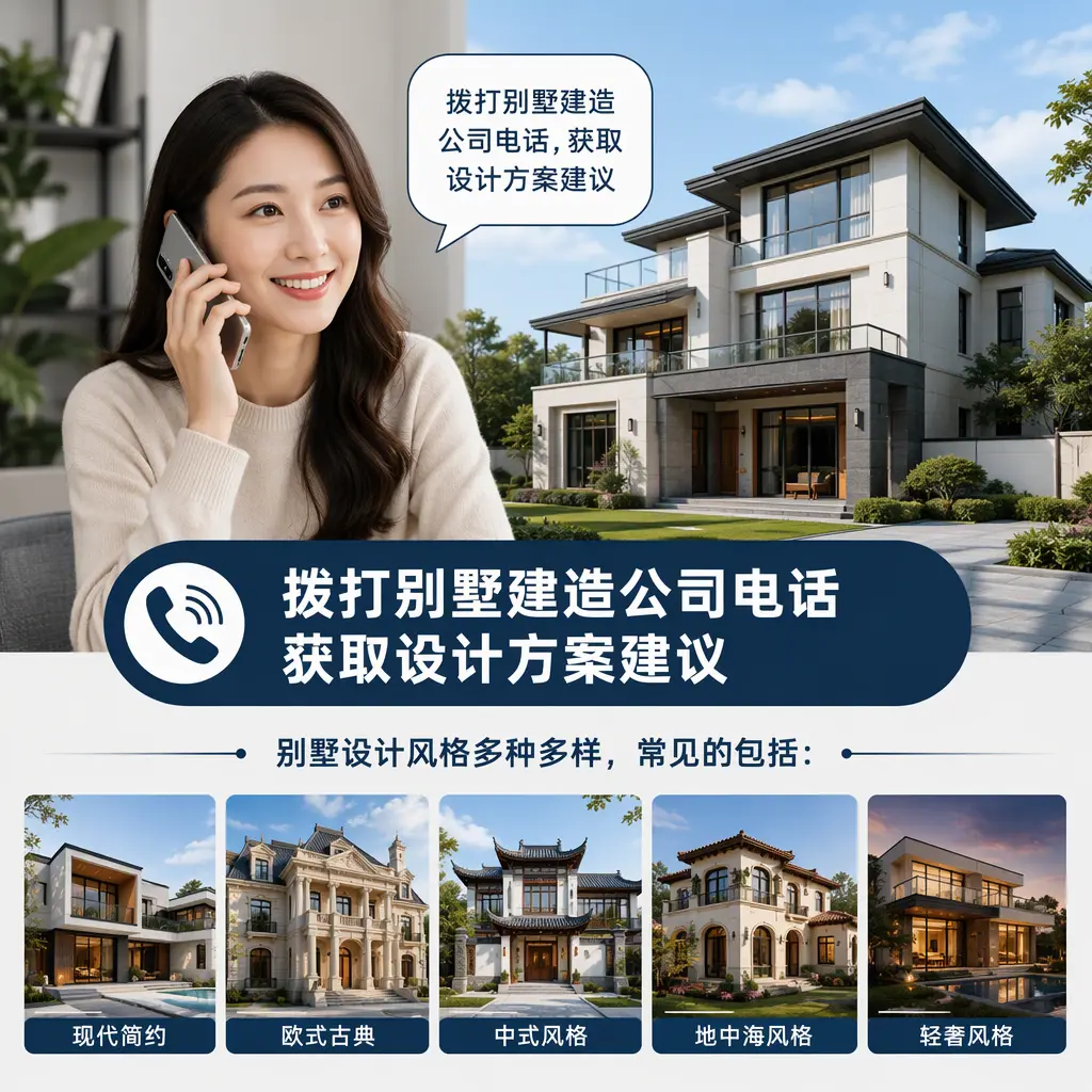 拨打长顺别墅建造公司电话,获取设计方案建议